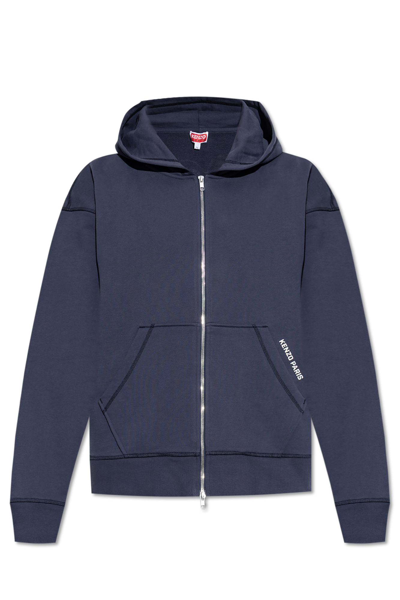 KENZO｜HOOD/ZIP-UP (FF5 5SW255 4MC 99J) KENZO CONSTELLATION EMBROIDERED ZIP HOODIE, BLACK – OZNICO
